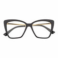KATE Oversize Cat Eye Blue Light Glasses | Gloss Black