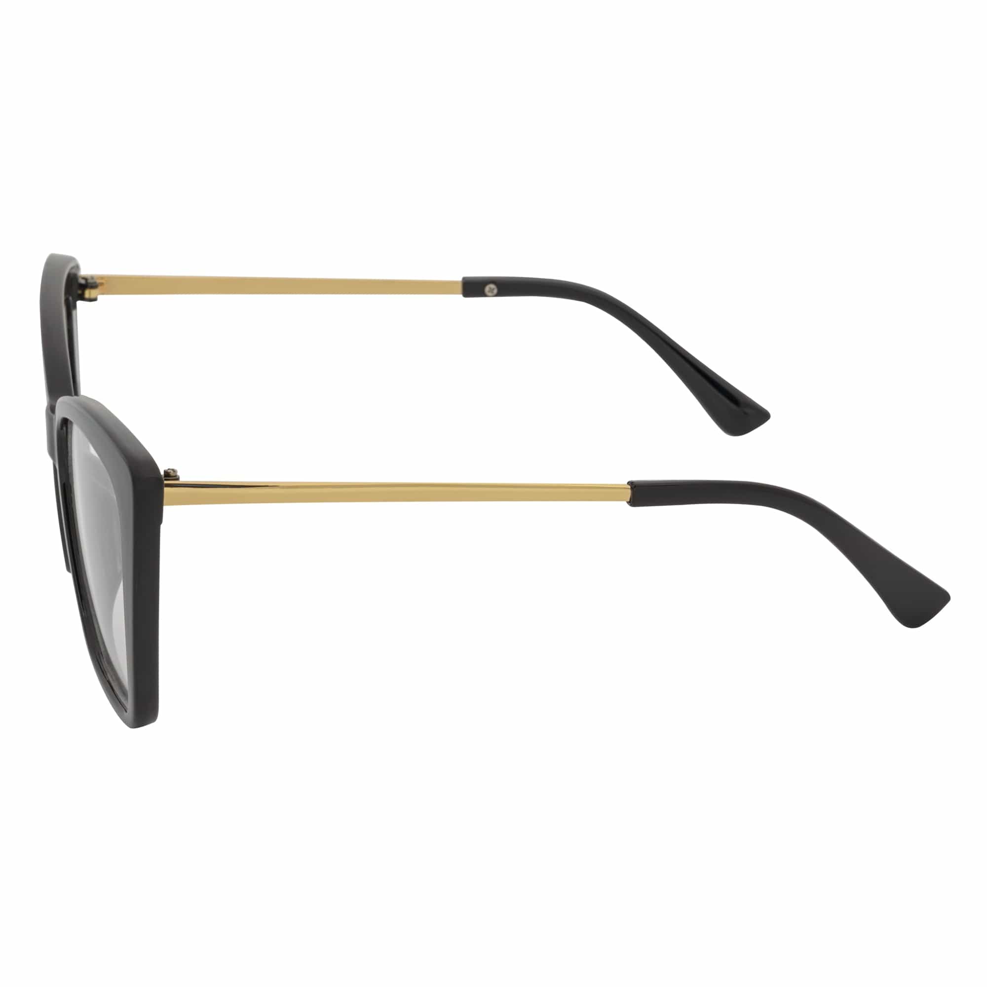 KATE Oversize Cat Eye Blue Light Glasses | Gloss Black